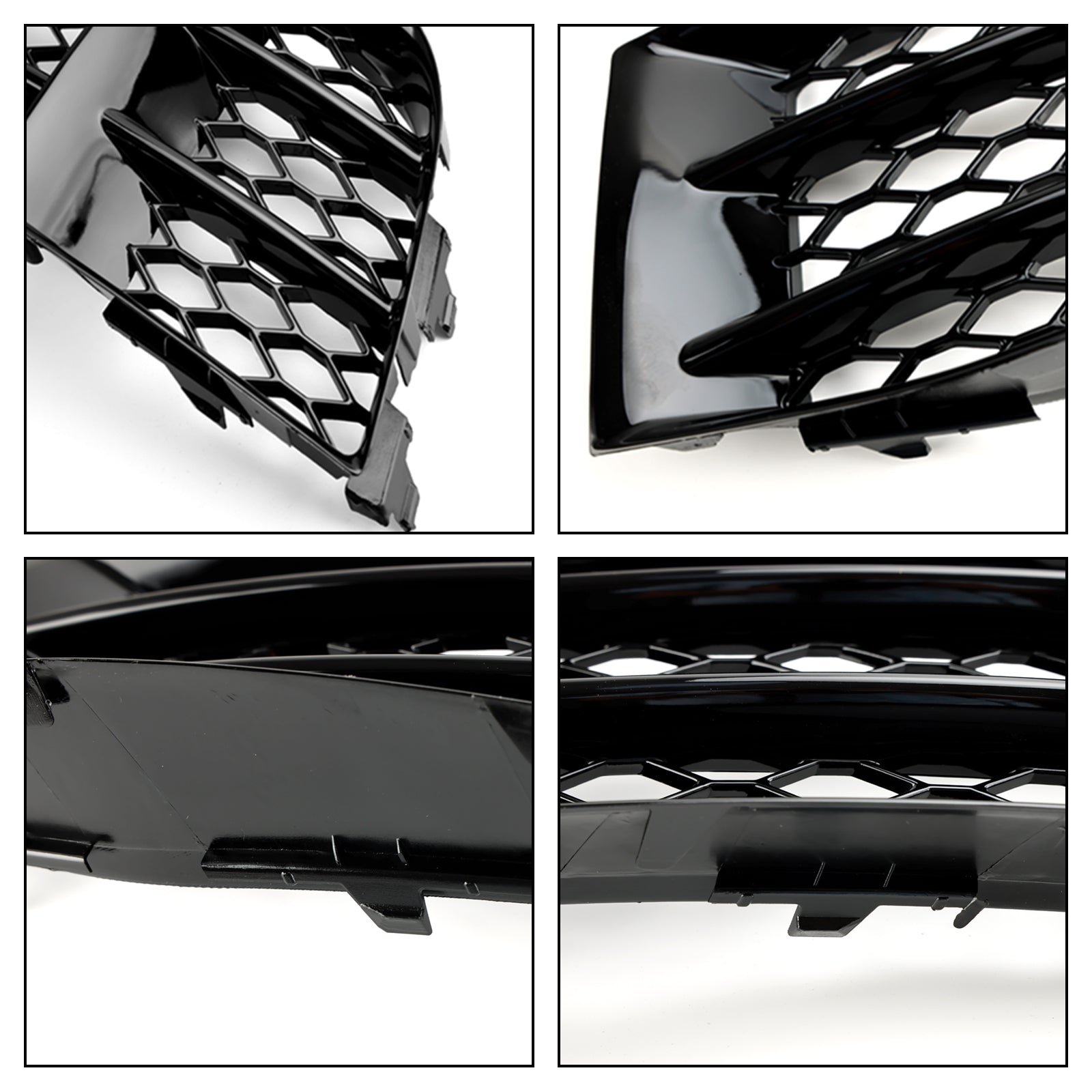AUDI RS5C CABRIOLET QU. 2013-2016 Front Bumper Lower Fog Light Cover Grill Grille