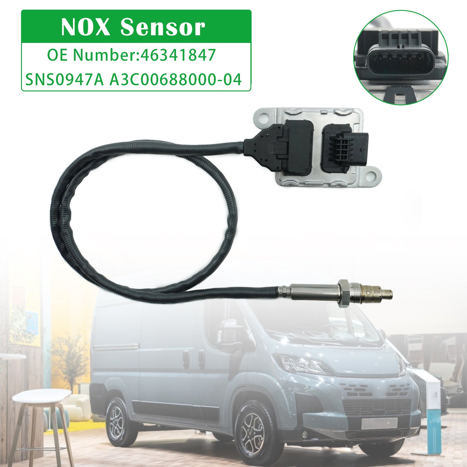NOX Sensor 46341847 A3C00688000 for Fiat Ducato Bus (250_) 2.3 2019-