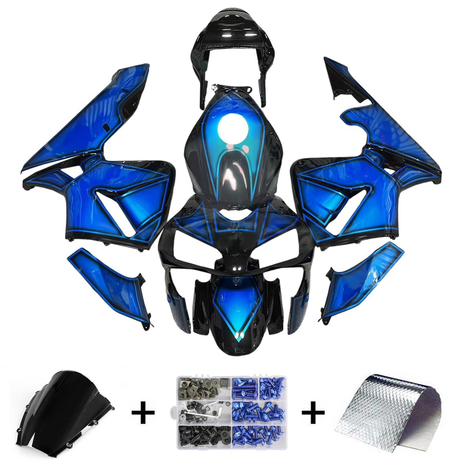 Injection Fairing Kit Bodywork Plastic ABS For Honda CBR600RR 2003-2004 F5