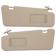 2008-2013 For Toyota Highlander Pair Beige Sun Visor 74321-48490-E0/74320-48500-E0
