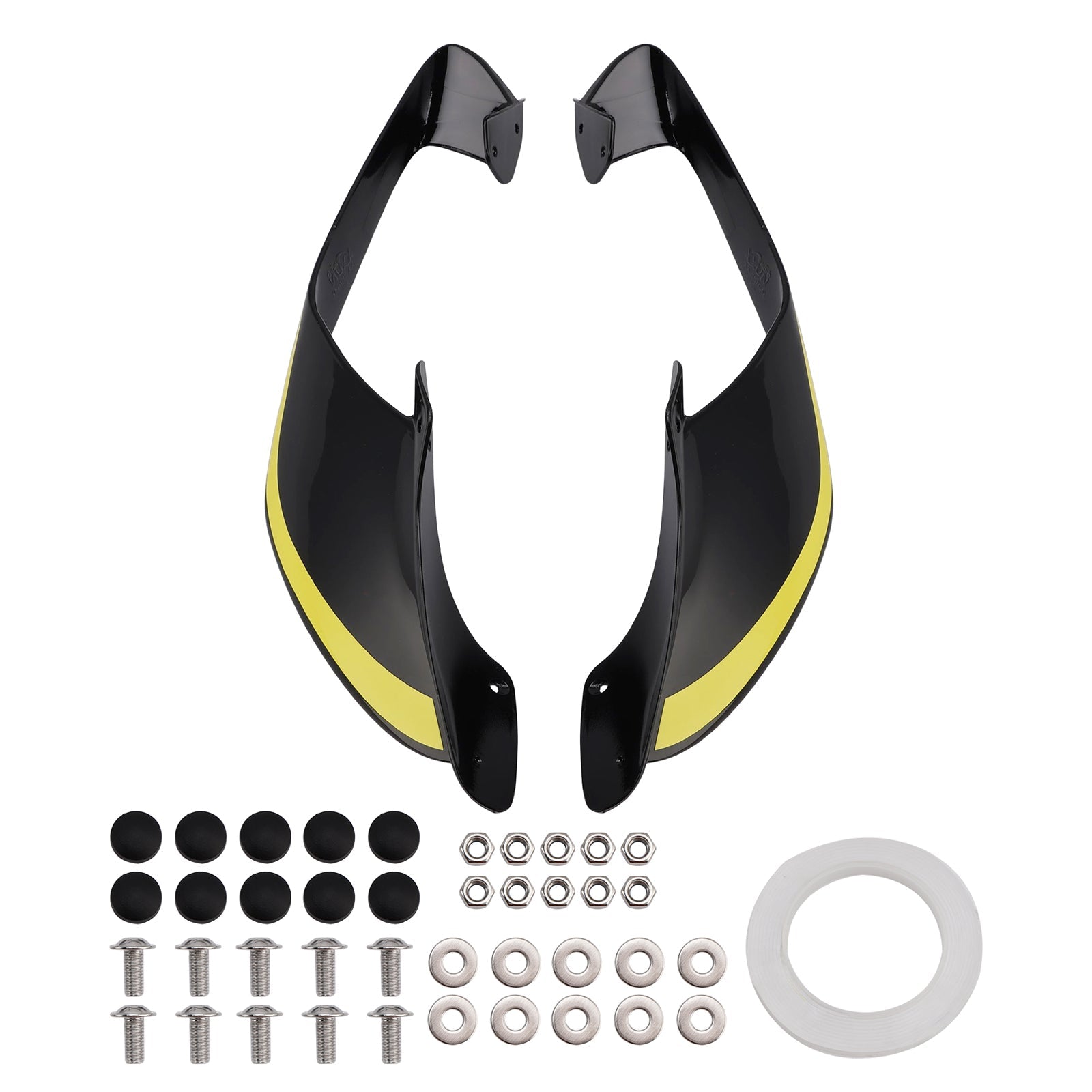 2021-2024 Yamaha YZF R1 R1M Front Side Winglets Wings Spoiler Fairing