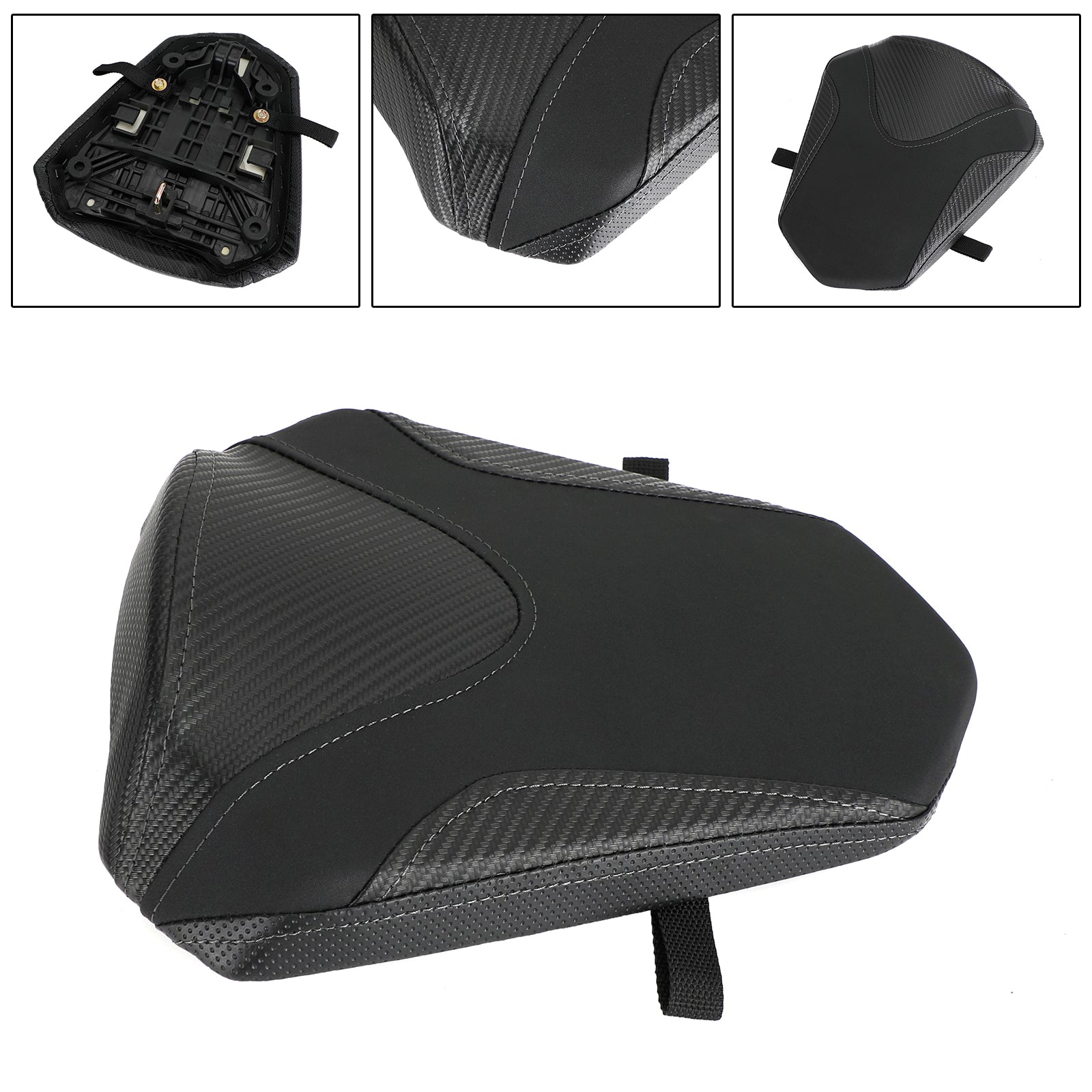 2019-2021 HONDA CBR500R Rear Seat Passenger Cushion Flat Pu Black