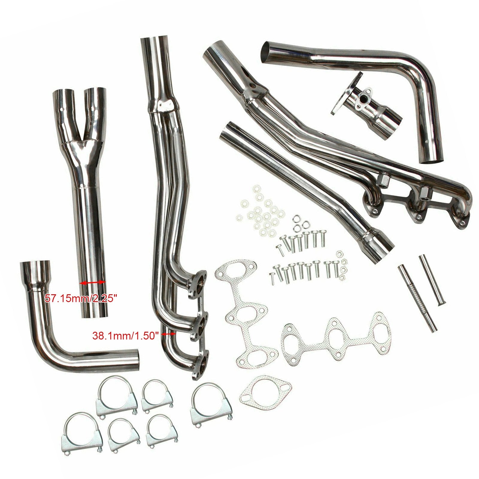 Stainless Exhaust Manifold Headers Fit Toyota 4Runner Pickup 1988-1995 3.0L V6