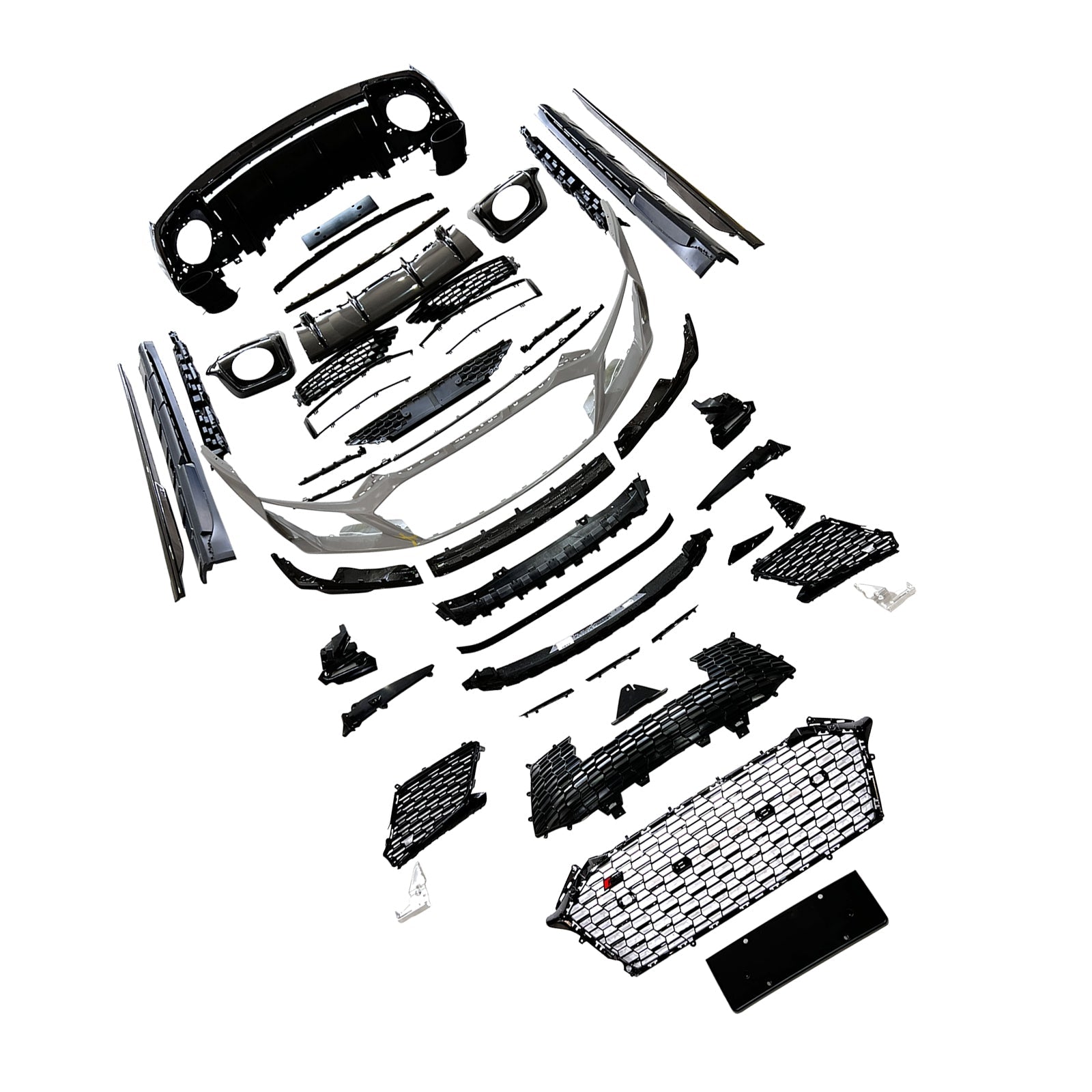 2021-2024 Fit AUDI R8 4S 2016-2020 Upgrade To Carbon Fiber Body Kit Bumper