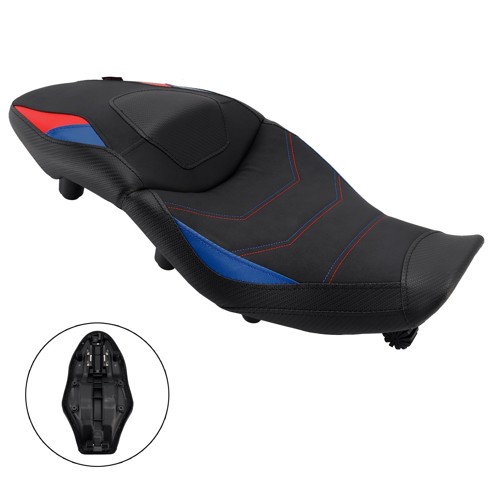 Front Rear Driver Passenger Seat -20mm Black Fits For Bmw S1000Xr 20-24 M1000Xr Black