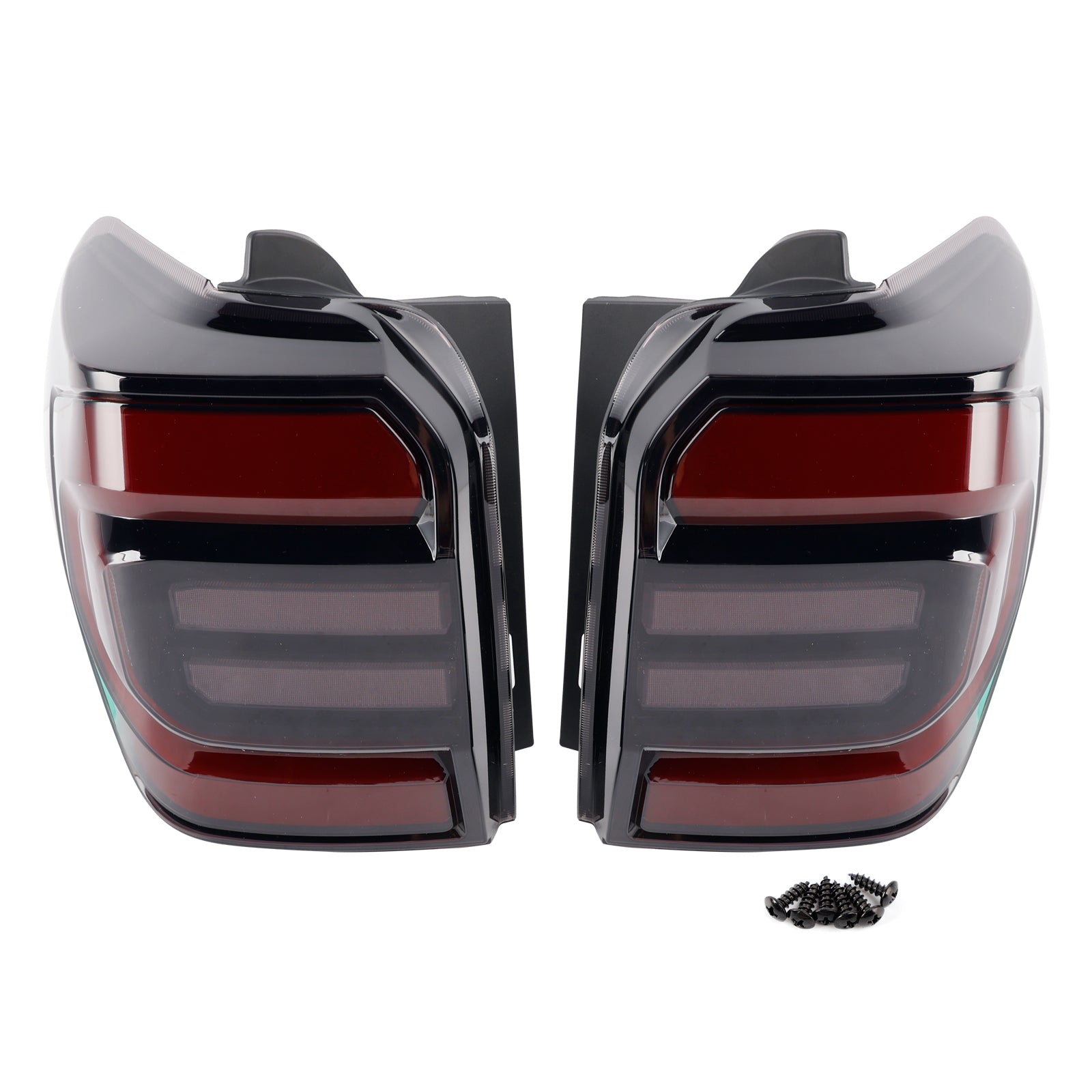 2PCS LED Tail Lights For Toyota 4Runner 2010-2024 Animation Sequential Rear Lamp