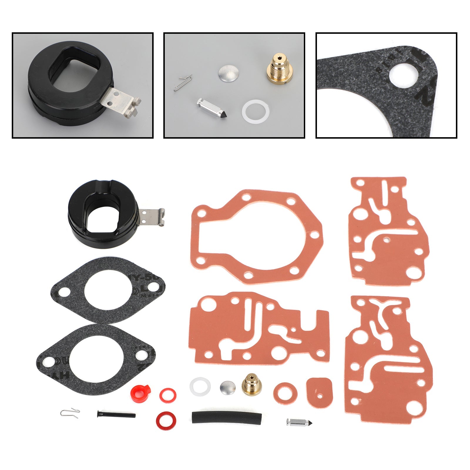 Carburetor Carb Rebuild Kit 0439073 fit for 20 Hp 1991-1996