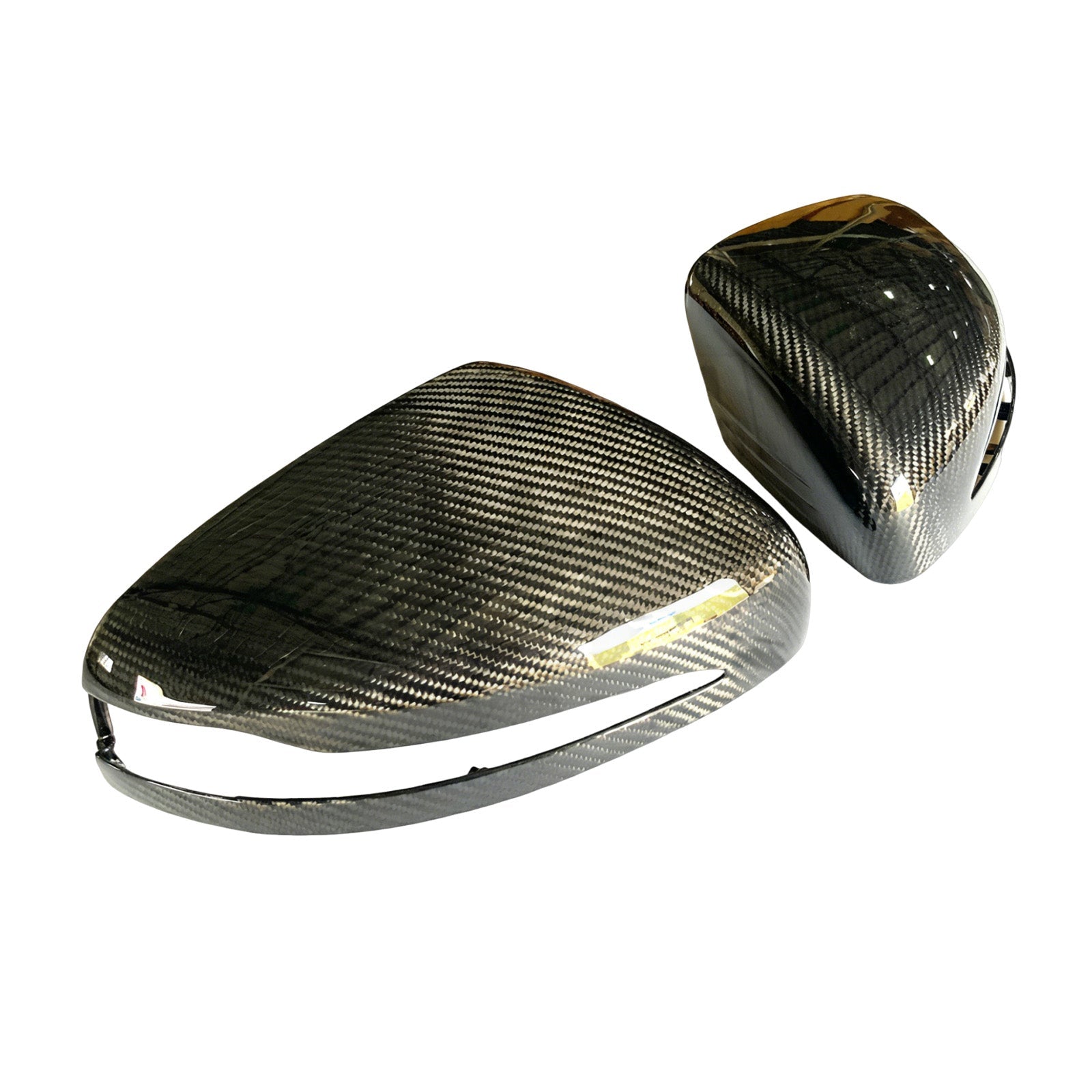 2025+ Fit Mercedes Benz G450 G500 G580 W465 Carbon Fiber Side Mirror Covers