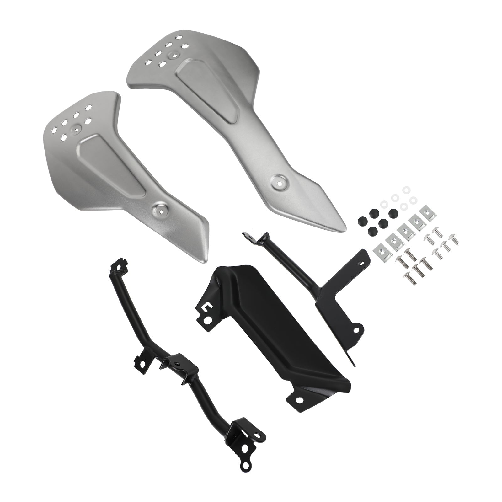 2021 Trident 660 Lower Engine Belly Protection Plates Side Fairing Generic