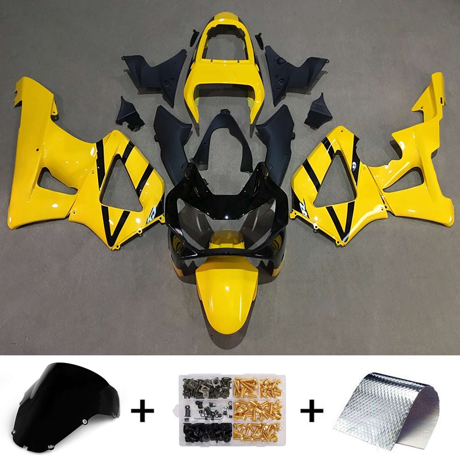 Injection Fairing Kit Bodywork Plastic ABS For Honda CBR929RR 2000-2001