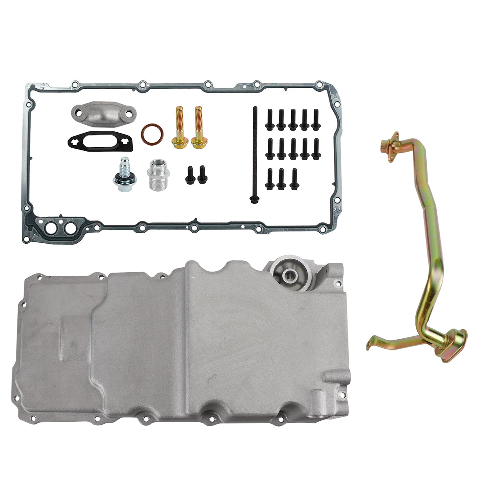 Swap Oil Pan Retrofit Low Profile 81073 For LS1 LS2 LS3 4.8L 5.3L 6.0L 6.2L Rear