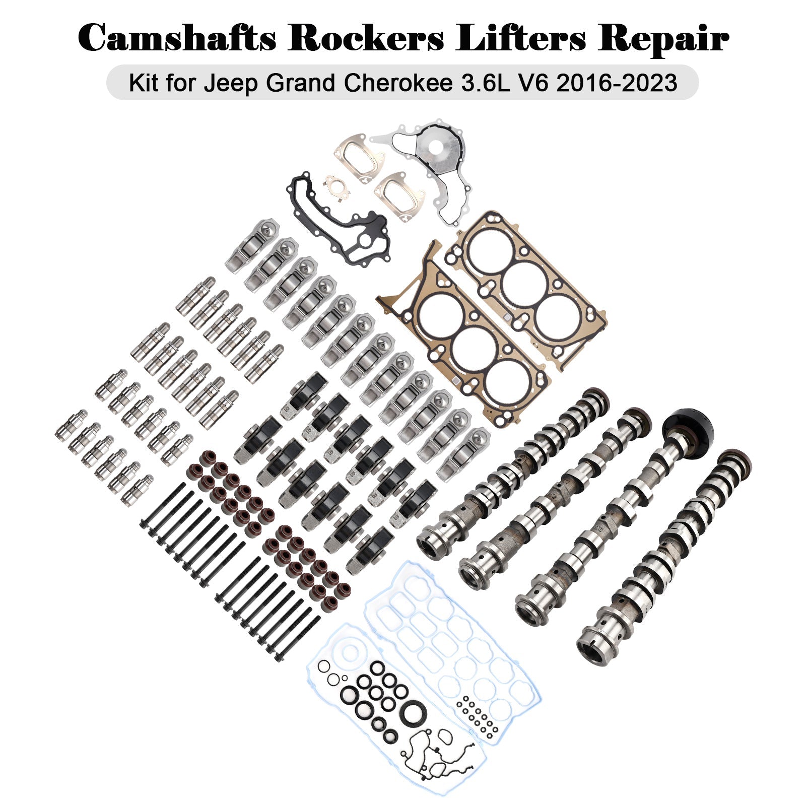 2022 Jeep Grand Cherokee WK 3.6L V6 Camshafts Rockers Lifters Repair Kit 5047912AD 5047912AA