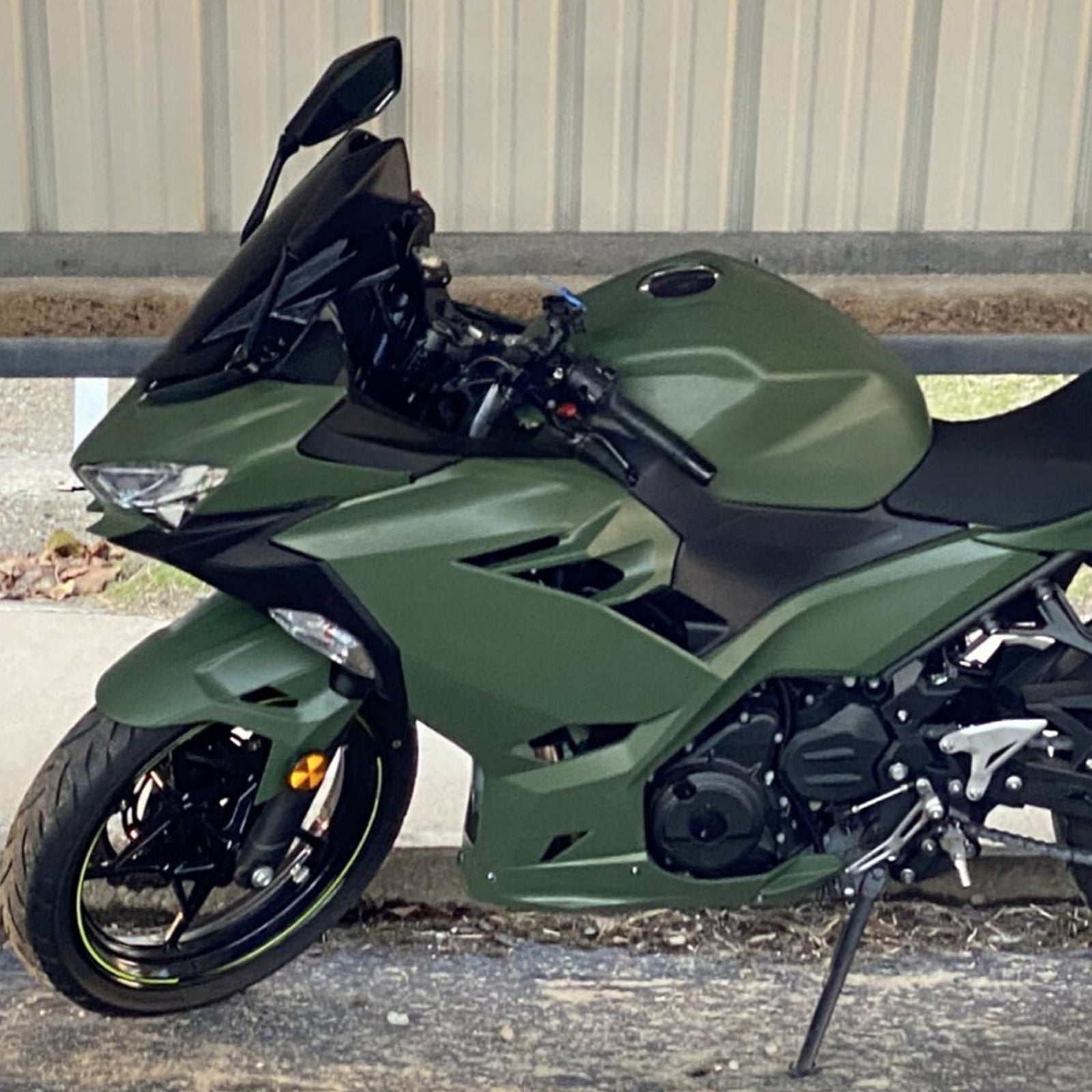 Injection Fairing Kit Bodywork Plastic ABS fit For Kawasaki EX400 Ninja400 2018-2024