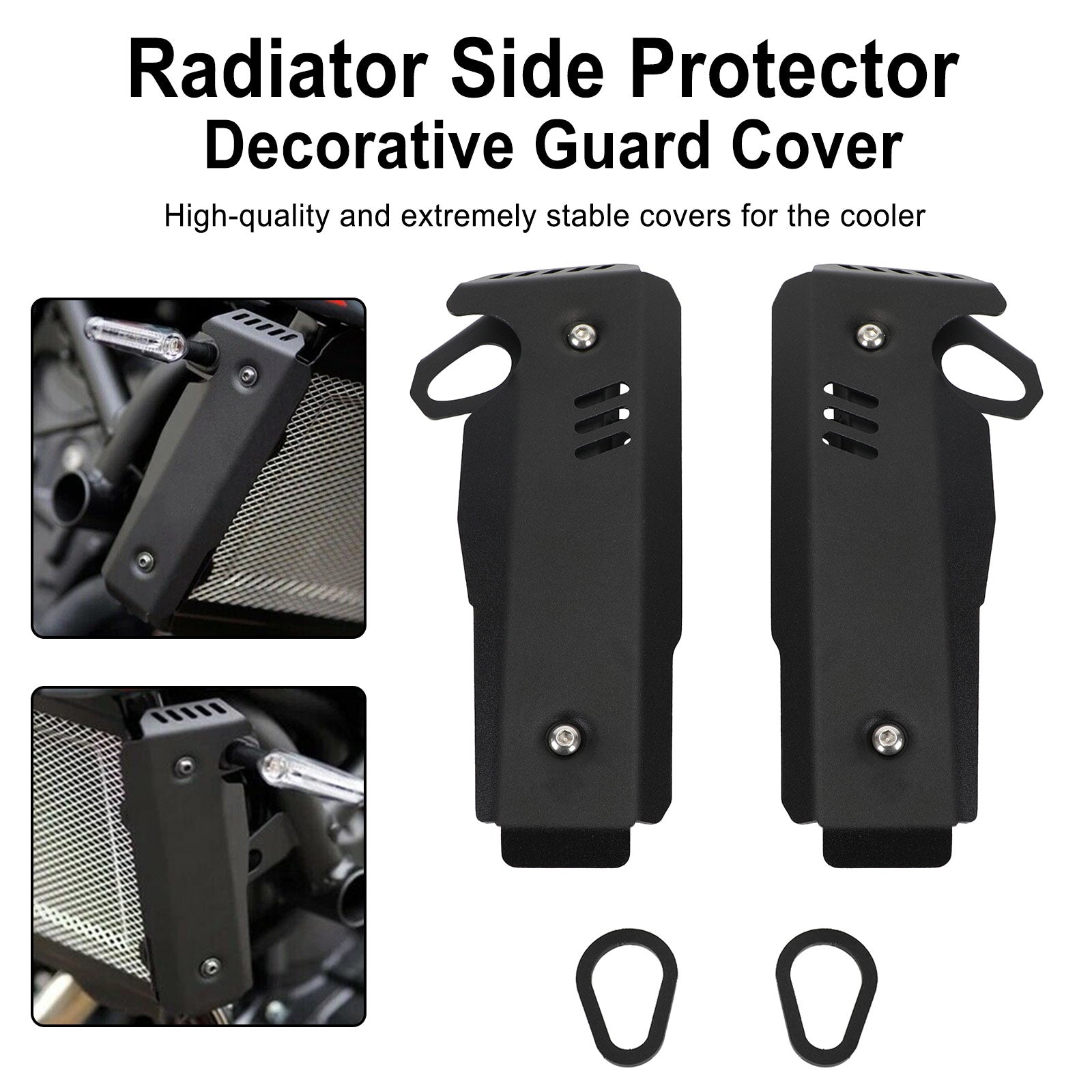 2021-2022 Yamaha MT-07 FZ-07 Radiator Side Protector Guard Cover Generic