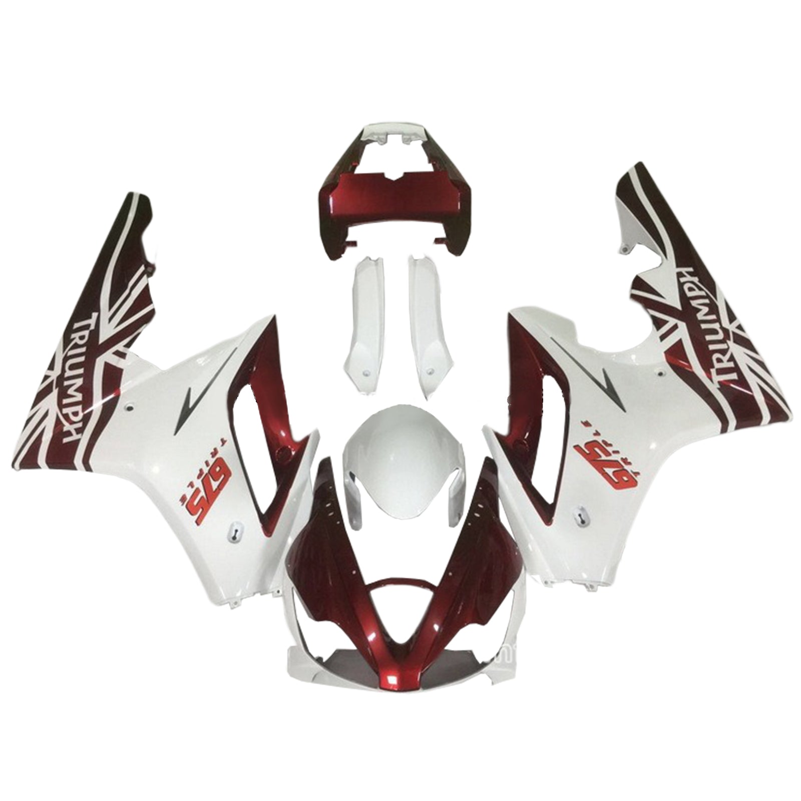 2006-2008 Triumph Daytona 675 Fairing Kit Bodywork Plastic ABS