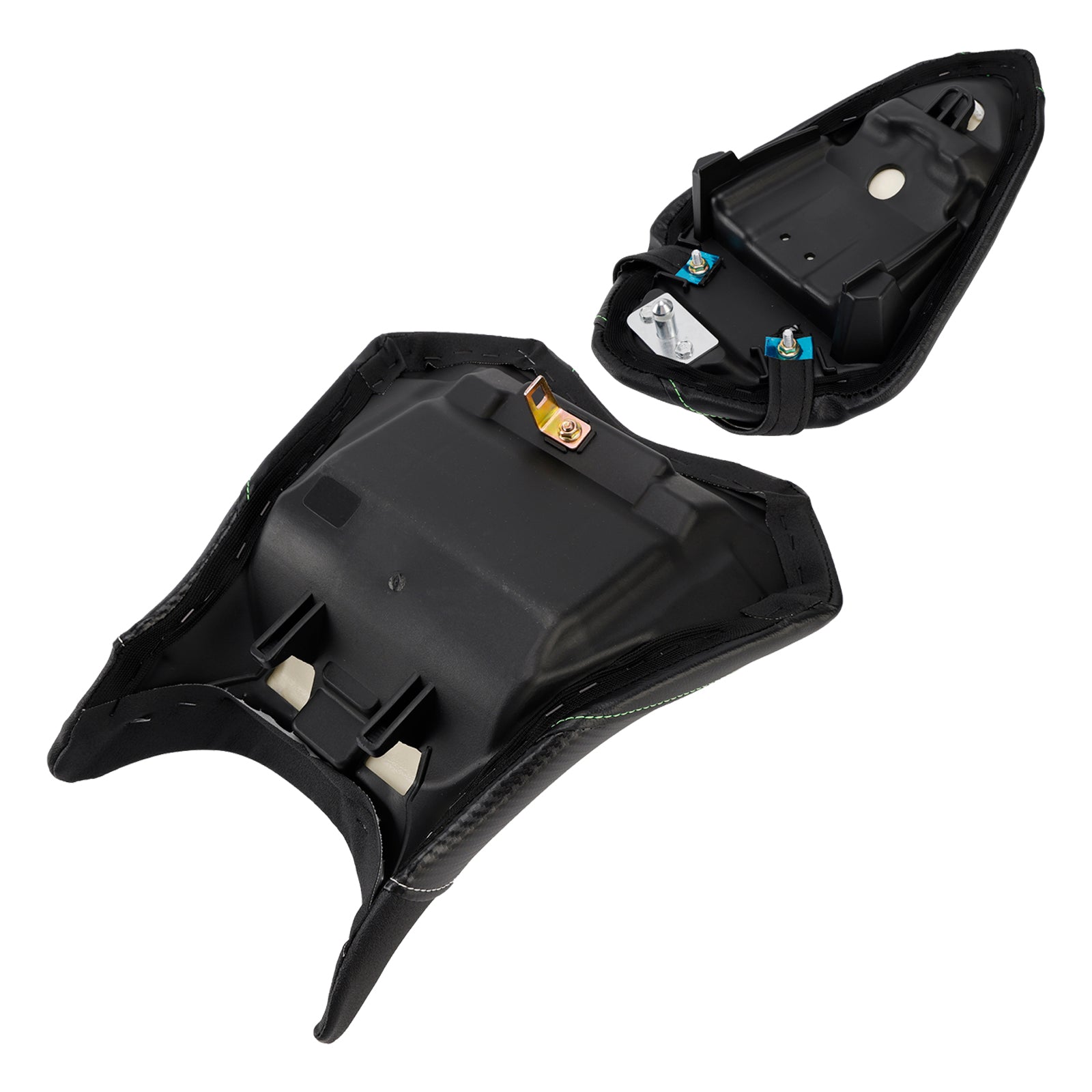 2024-2025 For Kawasaki Ninja 500 Z500 Front&Rear Raider Passenger Cushion Kit Black1
