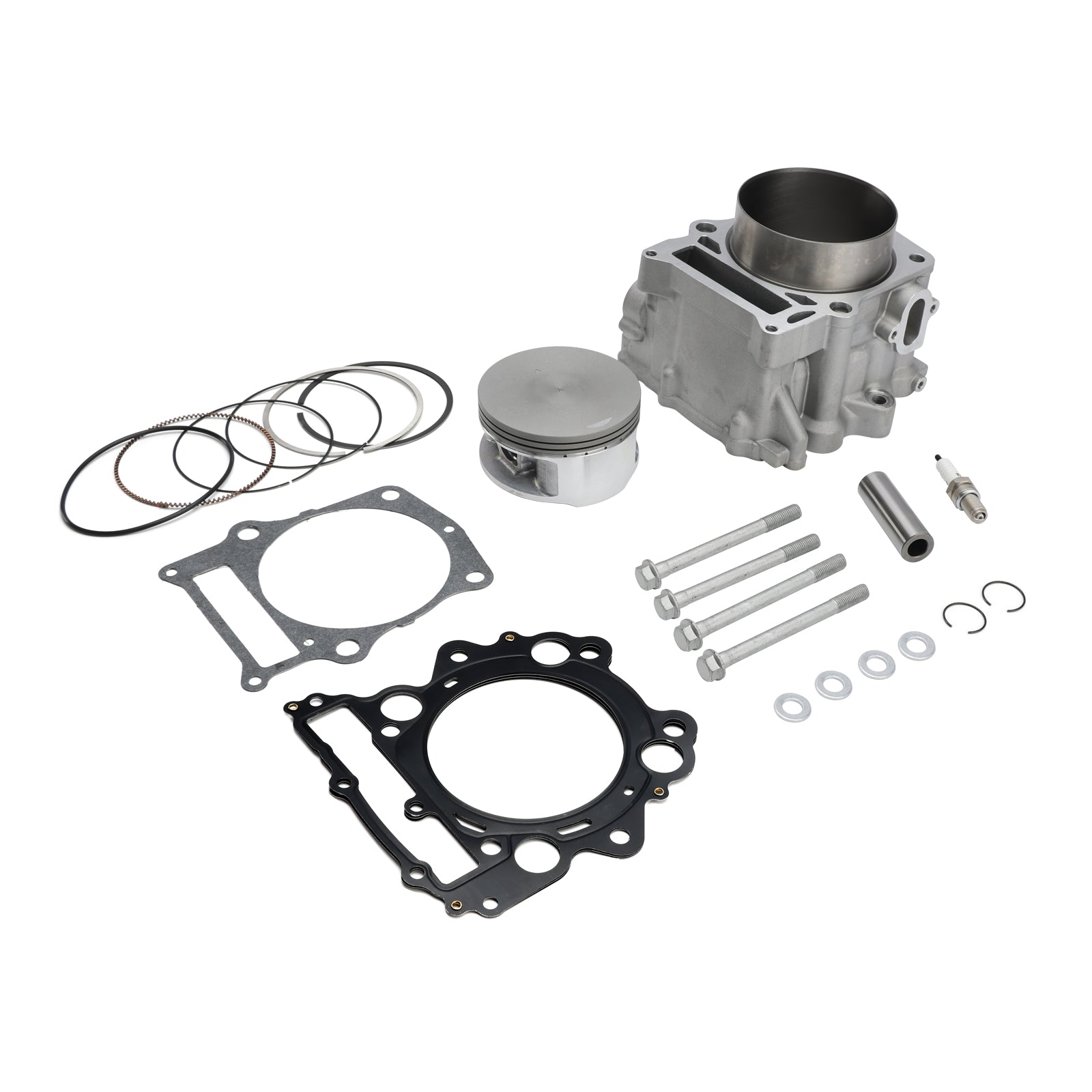 102mm Big Bore Kit 686 Cylinder Top End Rebuild For Yamaha Grizzly YFM 660 2002-2008