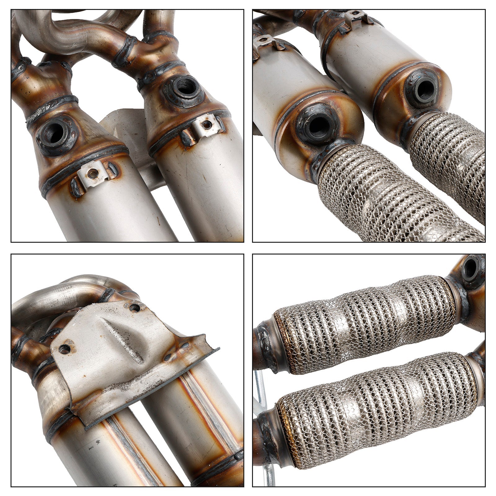 04/2005-03/2007 FORD FOCUS II Saloon (DB_, FCH, DH) 1.6 Ti Saloon Petrol Catalytic Converter Type Approved + Fitting Kit 1319161 1326272