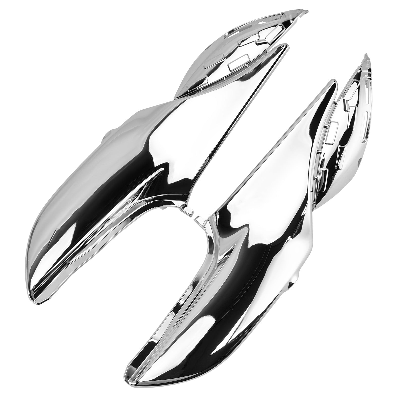 2018-2024 Kawasaki Z900RS Side Frame Panel Protector Fairings Cover Chrome