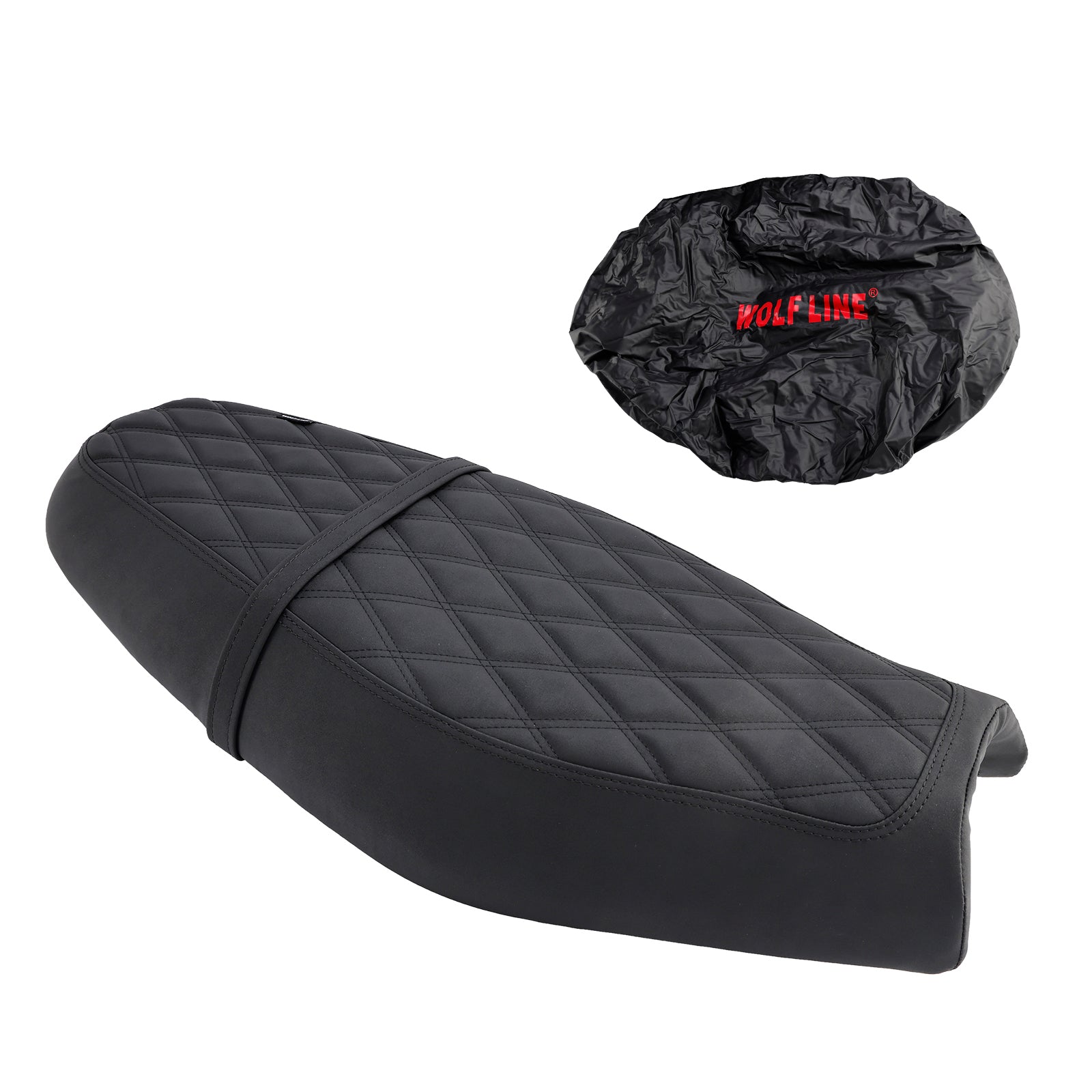 2023-2024 TRIUMPH Speed Twin 900 Replace Front Rear Driver Passenger Seat Blackc Generic