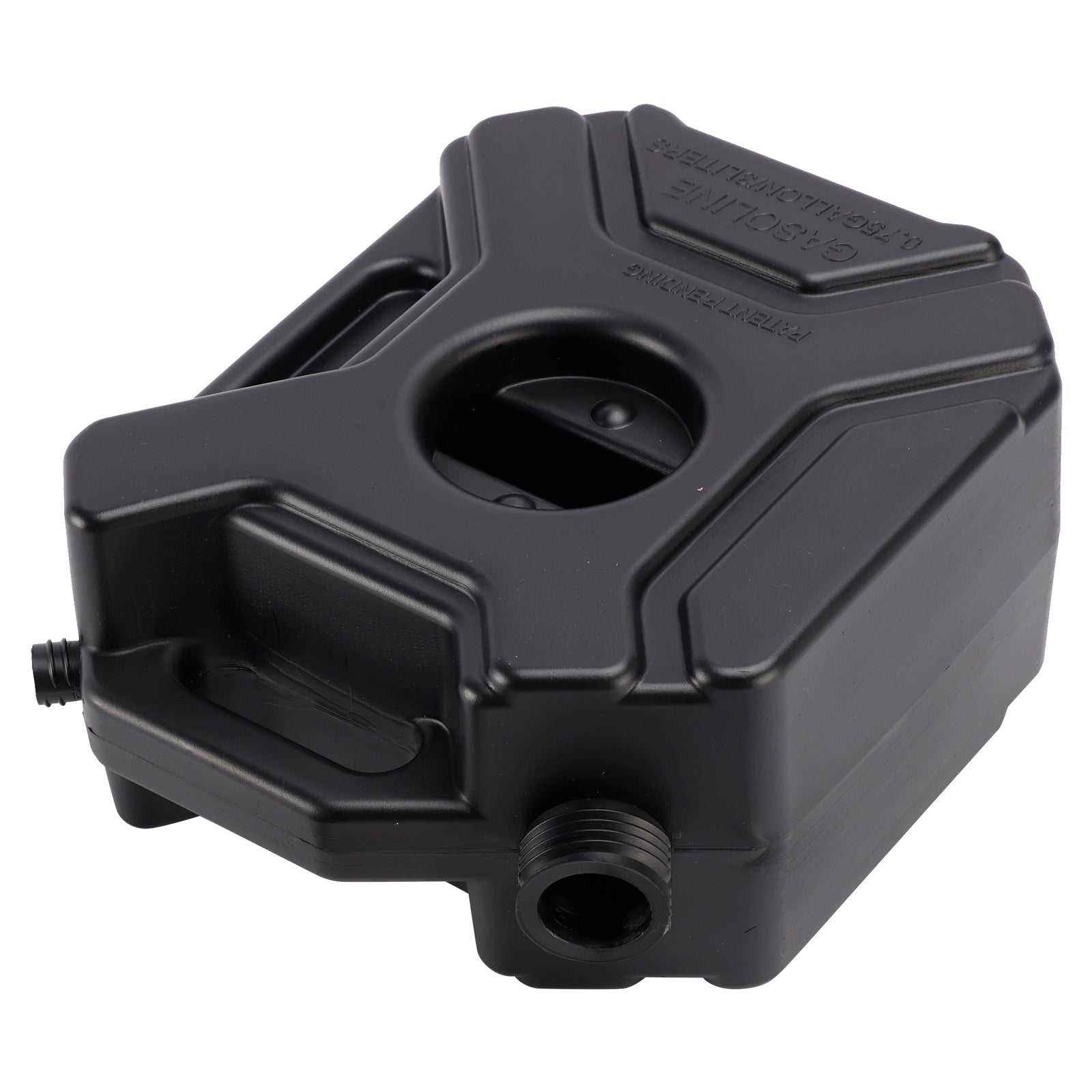 3L Oil Gas Container Anti-static Jerry Can Fuel Tank Black For Touring Adventure