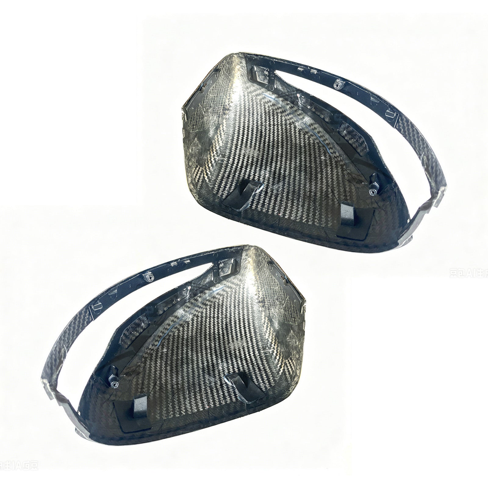 2025+ Fit Mercedes Benz G450 G500 G580 W465 Carbon Fiber Side Mirror Covers