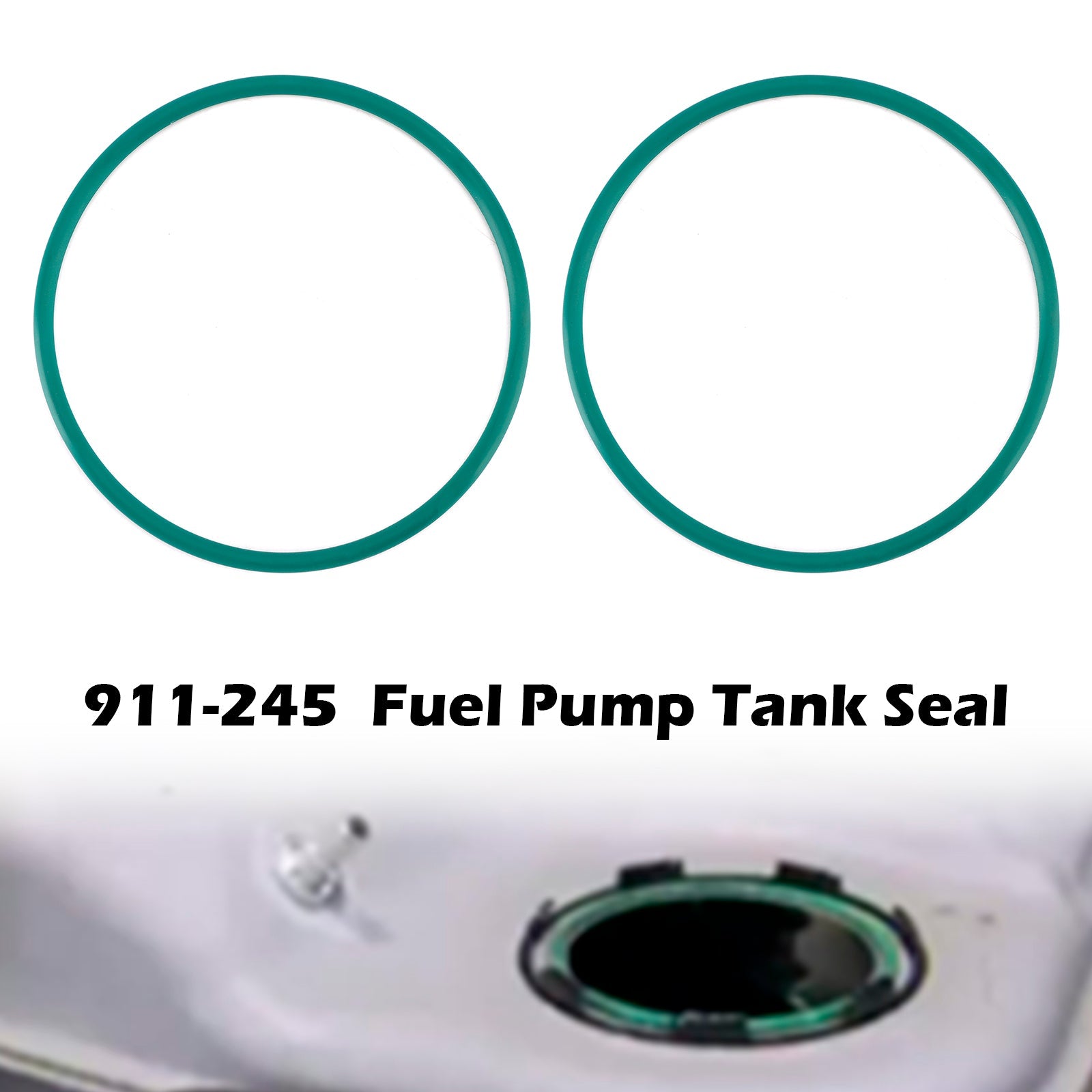 2PCS 911-245 Fuel Pump Tank Seal Gasket for Chevrolet for Ford for Ram for Jeep