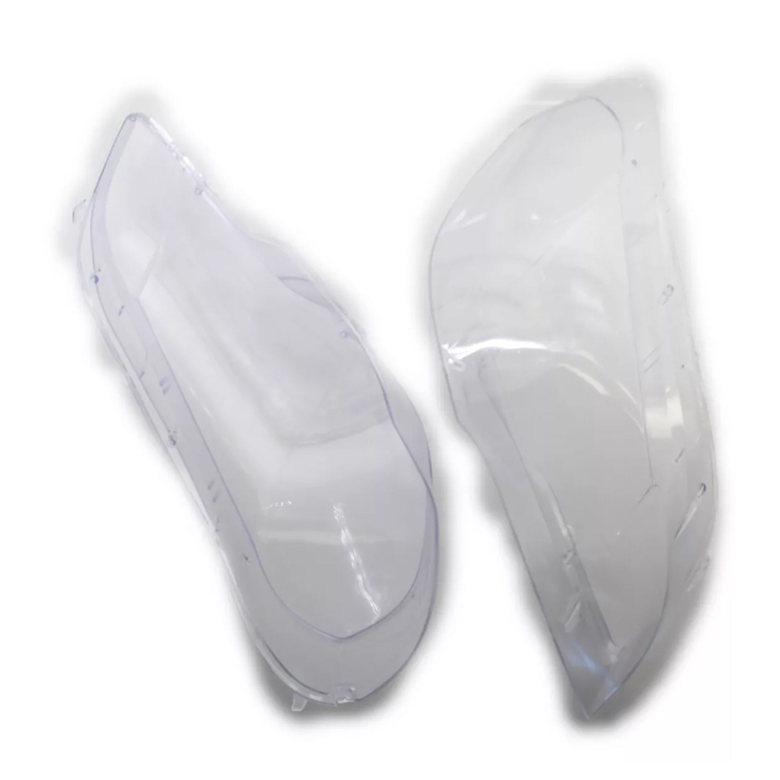 2007-2013 BMW X5 E70 2PCS Clear Headlight Lens Cover Headlamp Left+Right
