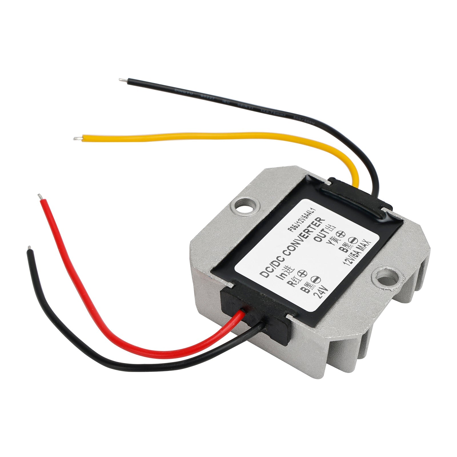 DC 24V To DC 12V 5A 60W Step Down Power Supply Converter Regulator Waterproof