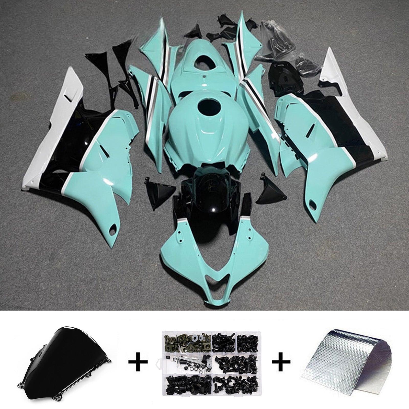 Injection Fairing Kit Bodywork Plastic ABS For Honda CBR600RR 2009-2012 F5