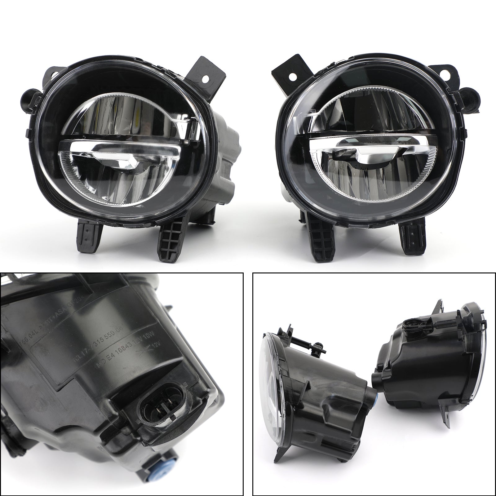 2012-2018 BMW 3 Series F30 F35 560 Pair LED Fog Lamp Light 63177315559 Generic