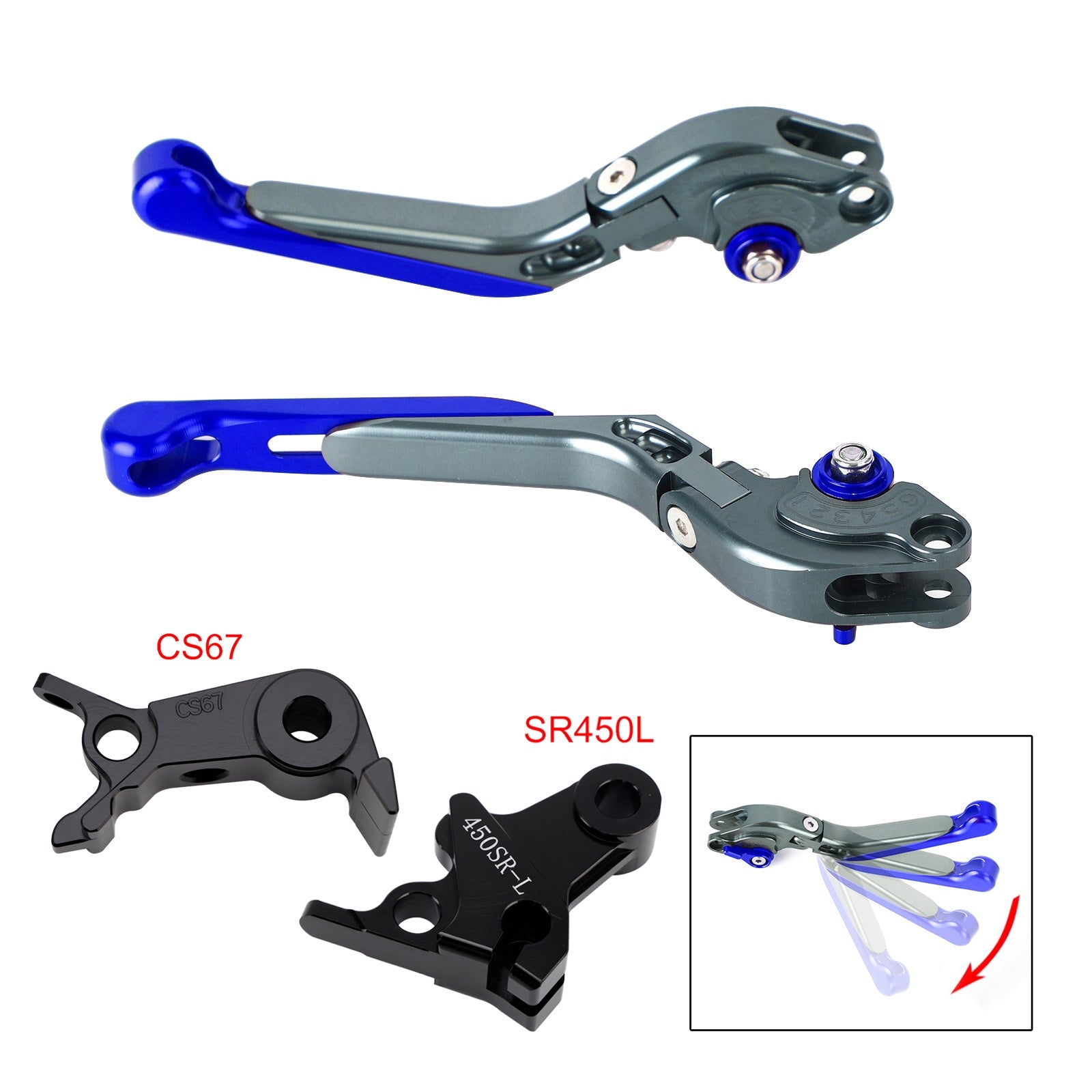 Adjustable Clutch Brake Lever fit for VOGE DS900X 900DSX 2024-2026