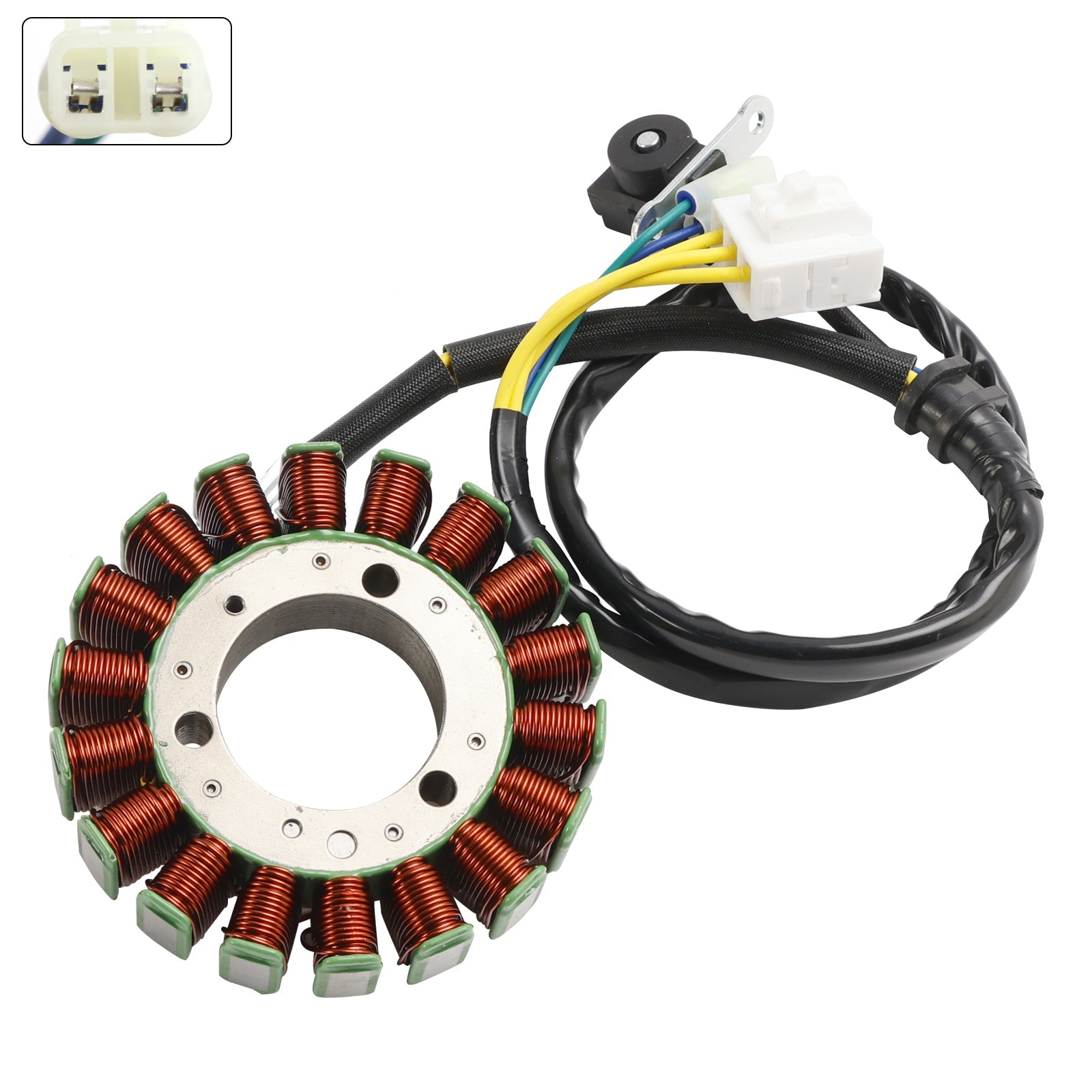 2014 SYM Joymax 300i ABS (LN30W7-EU) (L4) Stator Generator 31120-L3A-000 31120-L3A-100