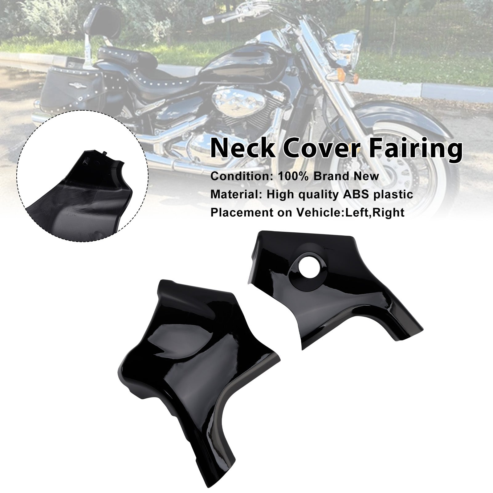 Neck Cover Fairing For Suzuki Boulevard C50 C50T Volusia VL800 VL400