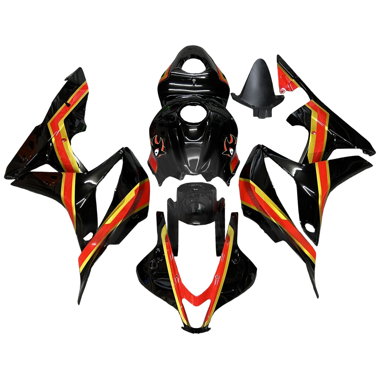 Injection Fairing Kit Bodywork Plastic ABS For Honda CBR600RR 2007-2008 F5