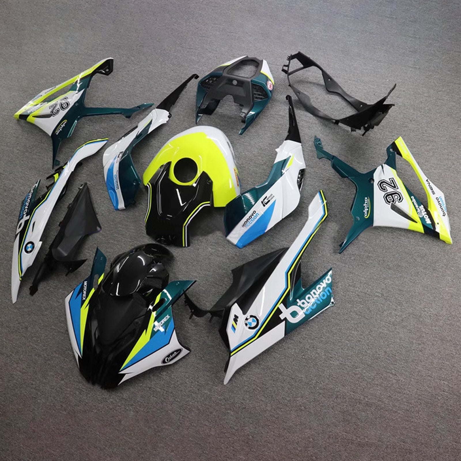 2019-2022 BMW M1000RR S1000RR Injection Fairing Kit Bodywork Plastic ABS