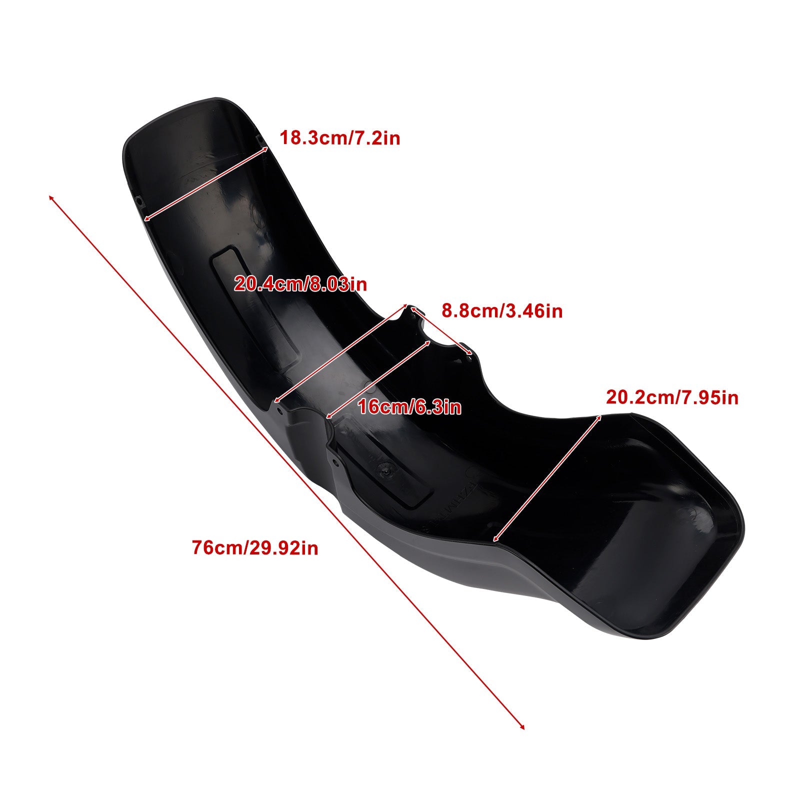 2001-2017 Suzuki Boulevard C50 Front Fender Fairing