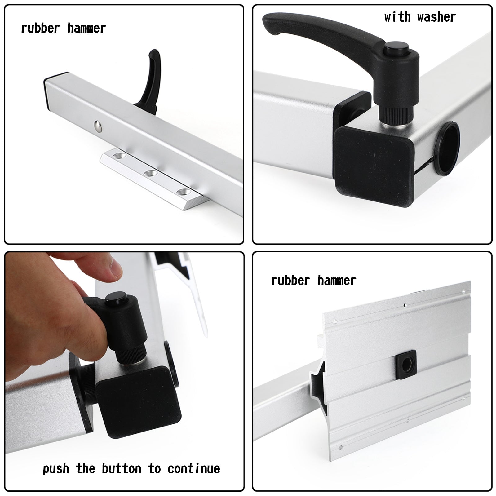 Rv Table Leg Swivel Marine folding & adjust 360 degrees Campervans motorhome Table Leg
