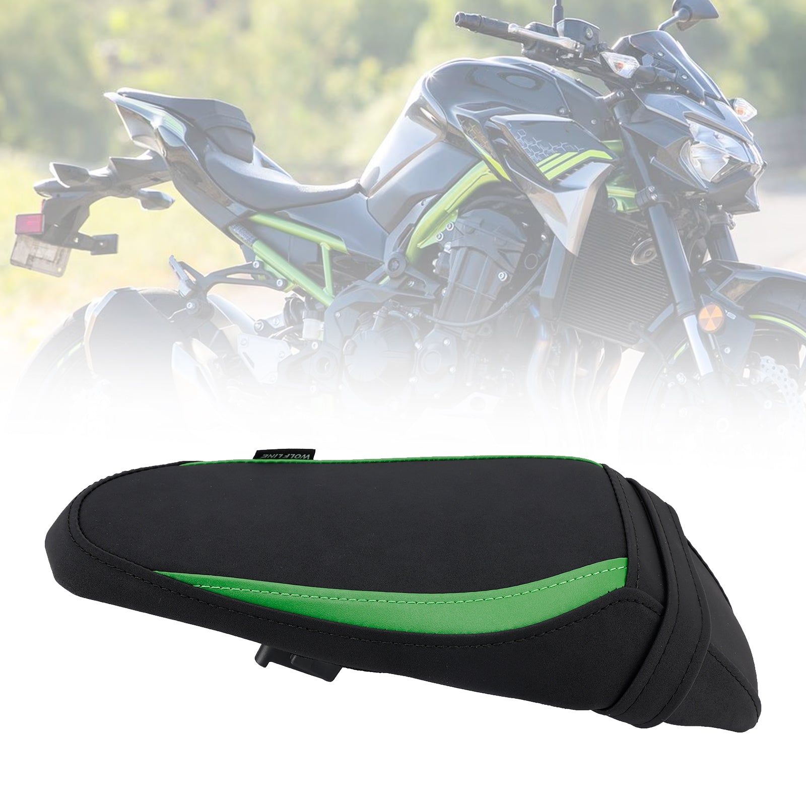 Rear Passenger Seat Pillion Saddle Flat For Kawasaki Z900 2017-2023