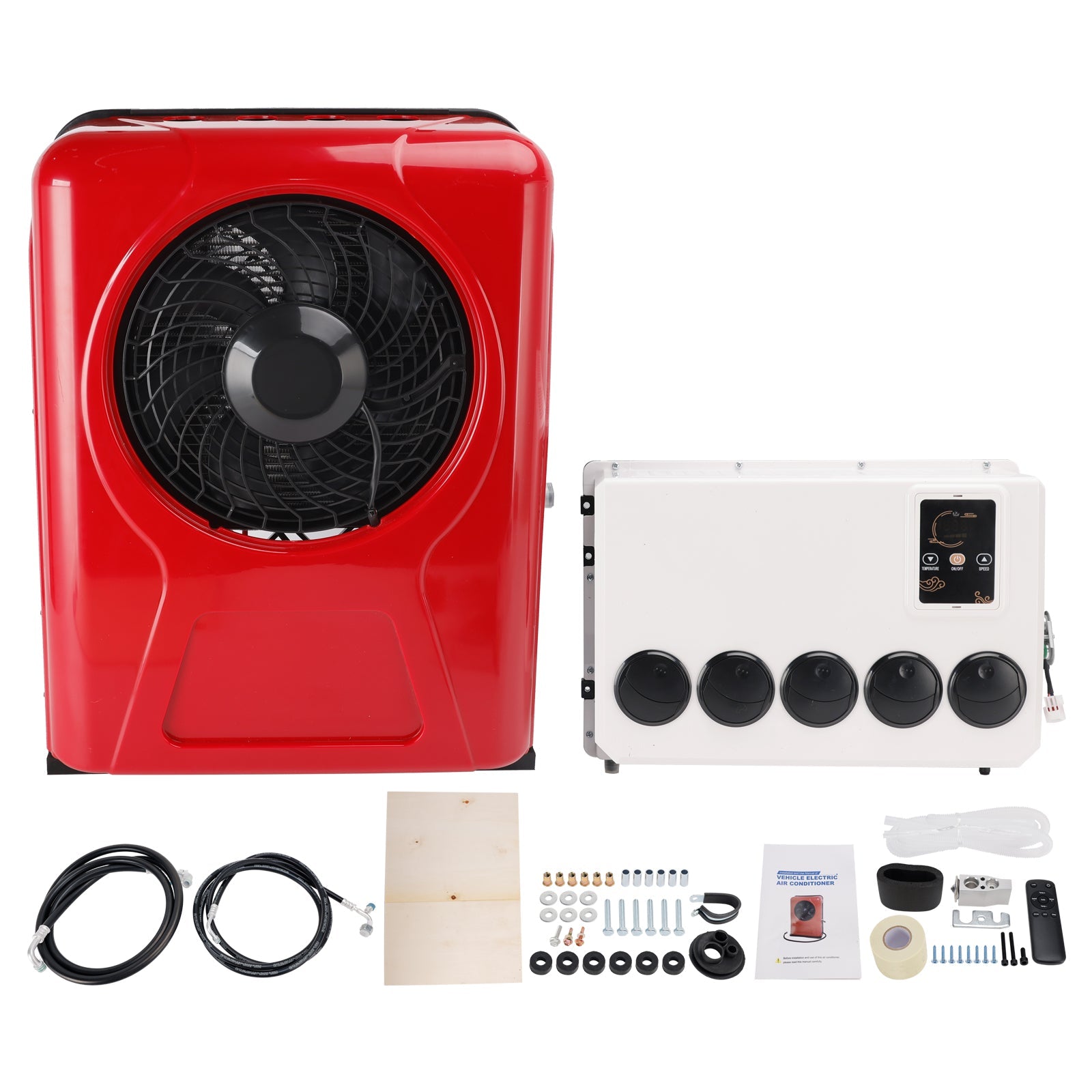 24V RV Air Conditioner 13000btu Truck Split AC For Camping Trucks RVs Trailers