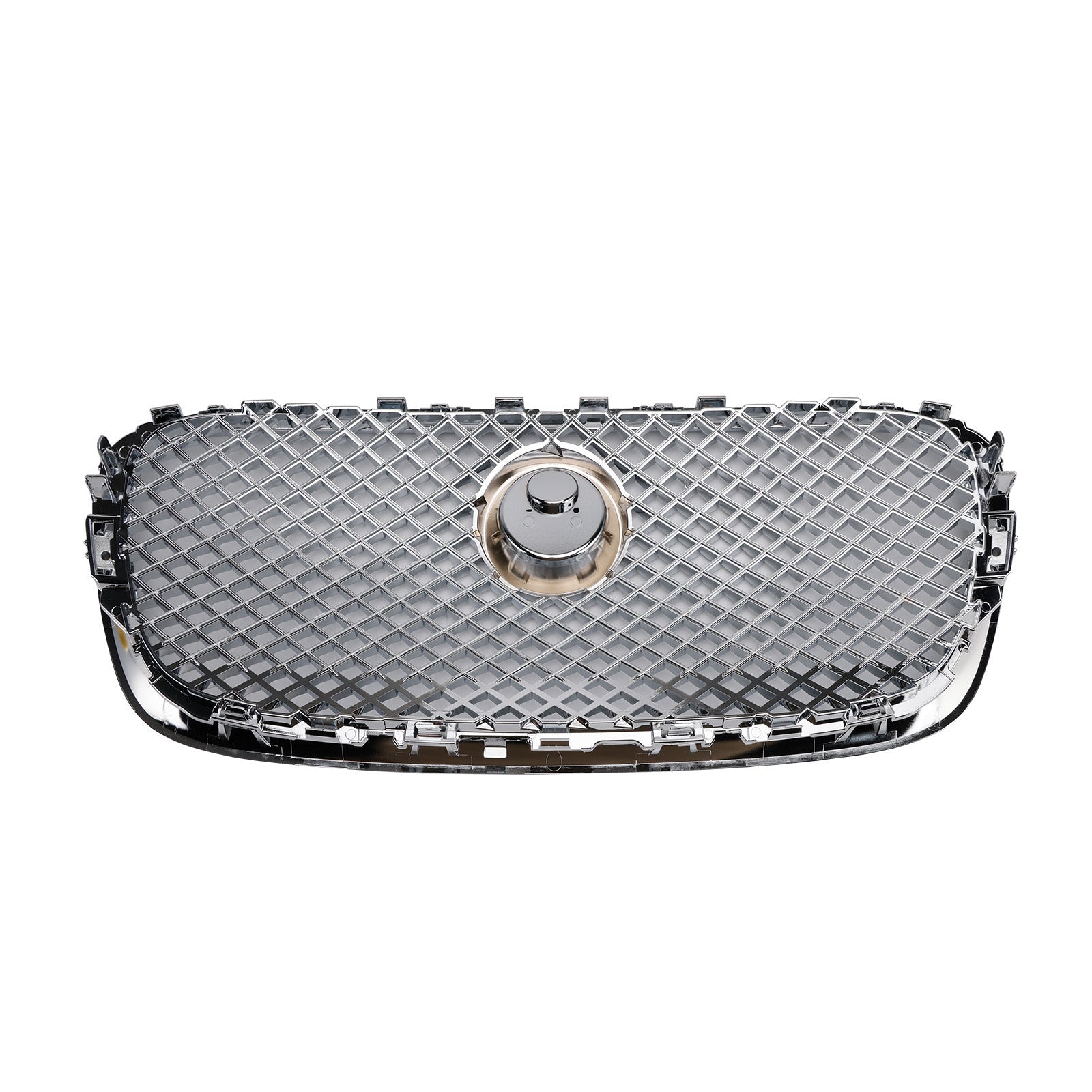 2008-2011 Jaguar XF XF-R Style Front Bumper Grill Grille Chrome