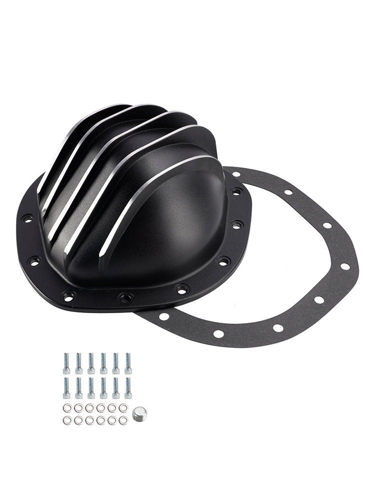 1967-1981 GMC Jimmy 1/2 Ton Full-Size 12 Bolt Black Aluminum Differential Rear End Cover YI217826T CE2862856IEC