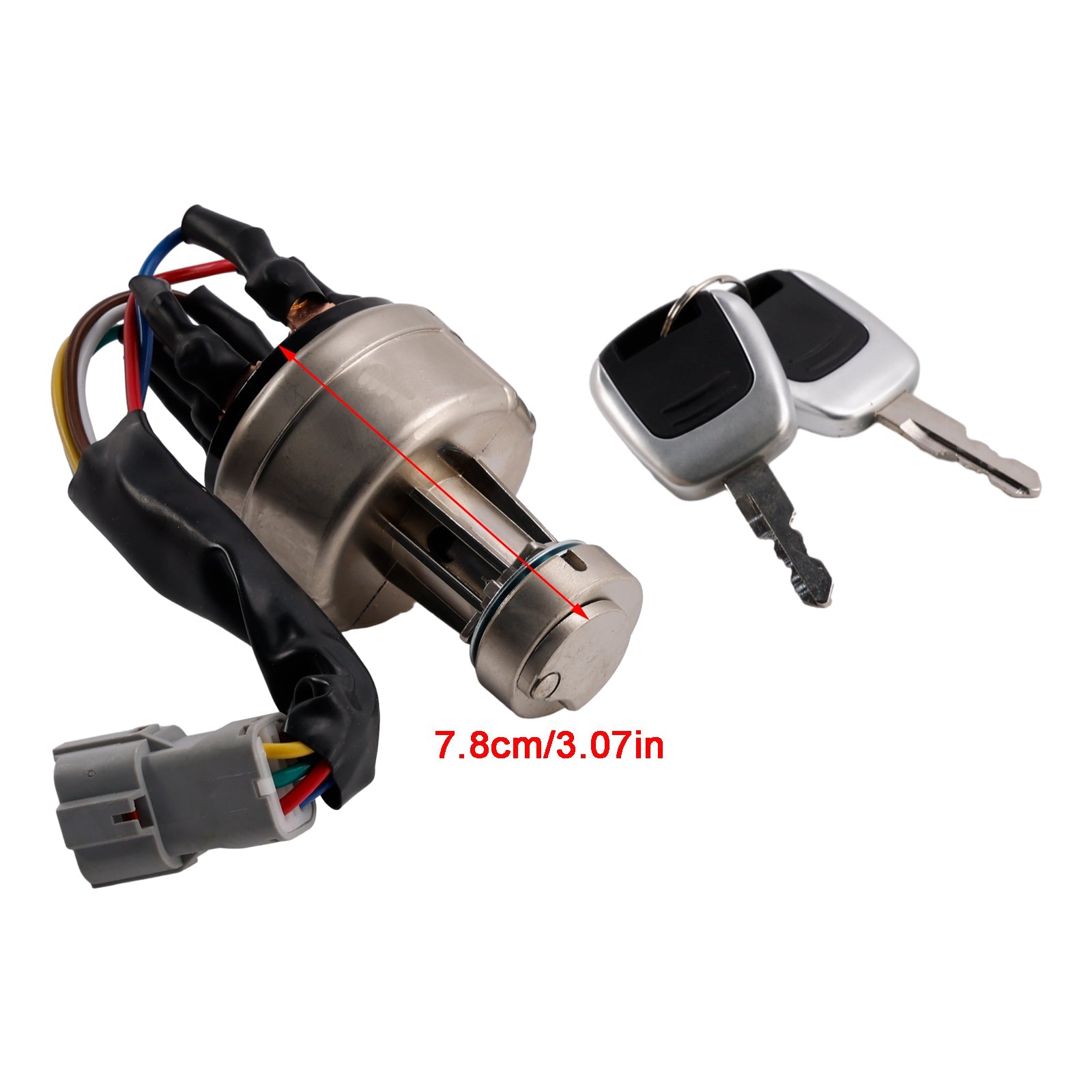 Hyundai Excavator R150 R220 R215 R225-7-9 Ignition Starter Switch With 2 Keys 21Q4-00090