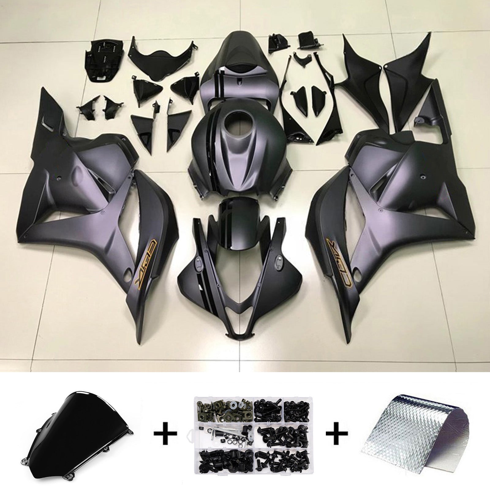 Injection Fairing Kit Bodywork Plastic ABS For Honda CBR600RR 2009-2012 F5