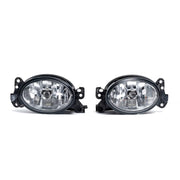 2007-2009 Mercedes GL-Class Pair Front Fog Light Lamps With Bulbs A1698201556 A1698201656