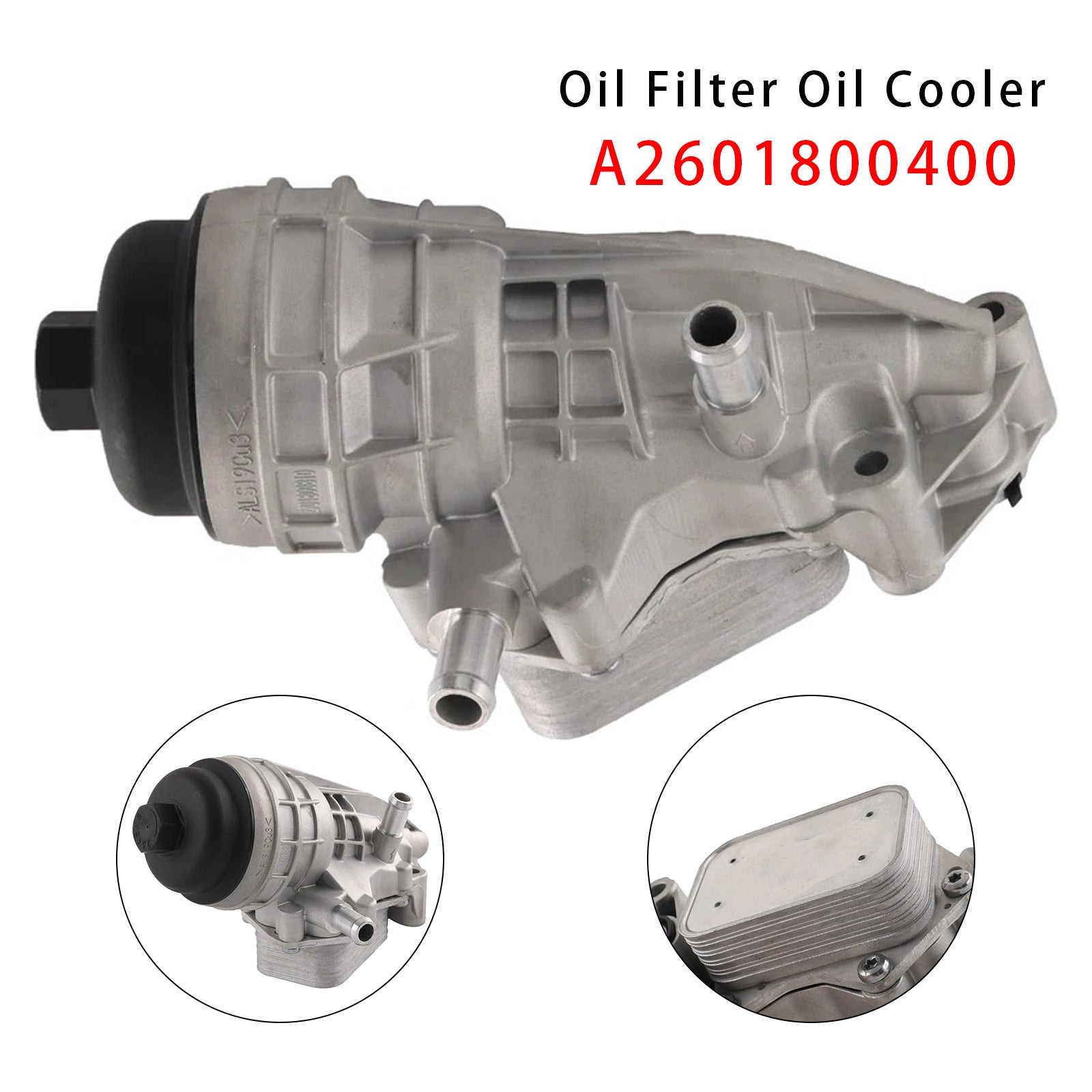 2015-2019 For MERCEDES-BENZ GLA250 Engine Oil Filter Oil Cooler Assembly 2601800400