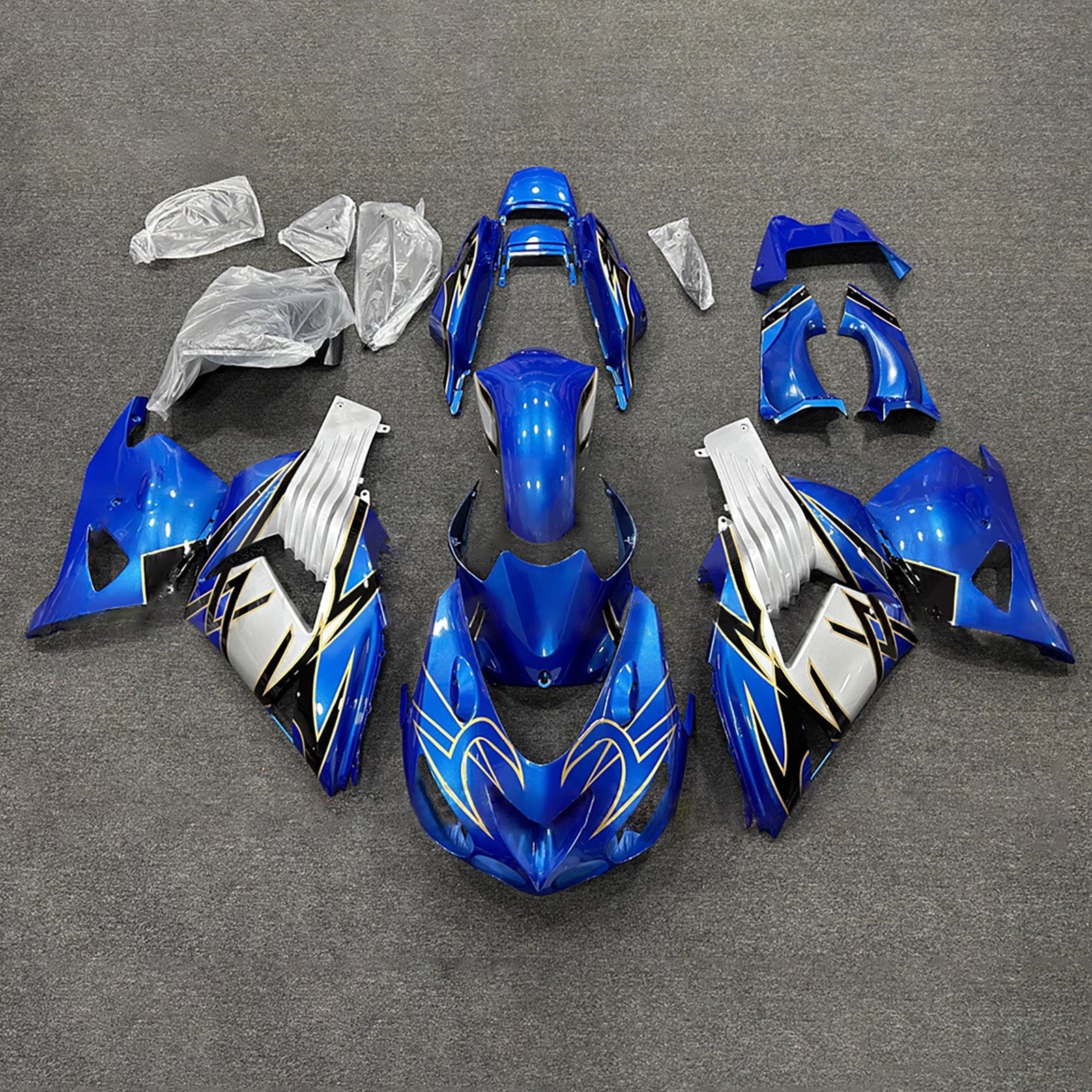 Injection Fairing Kit Bodywork fit For Kawasaki ZX14R ZZR1400 2012-2026