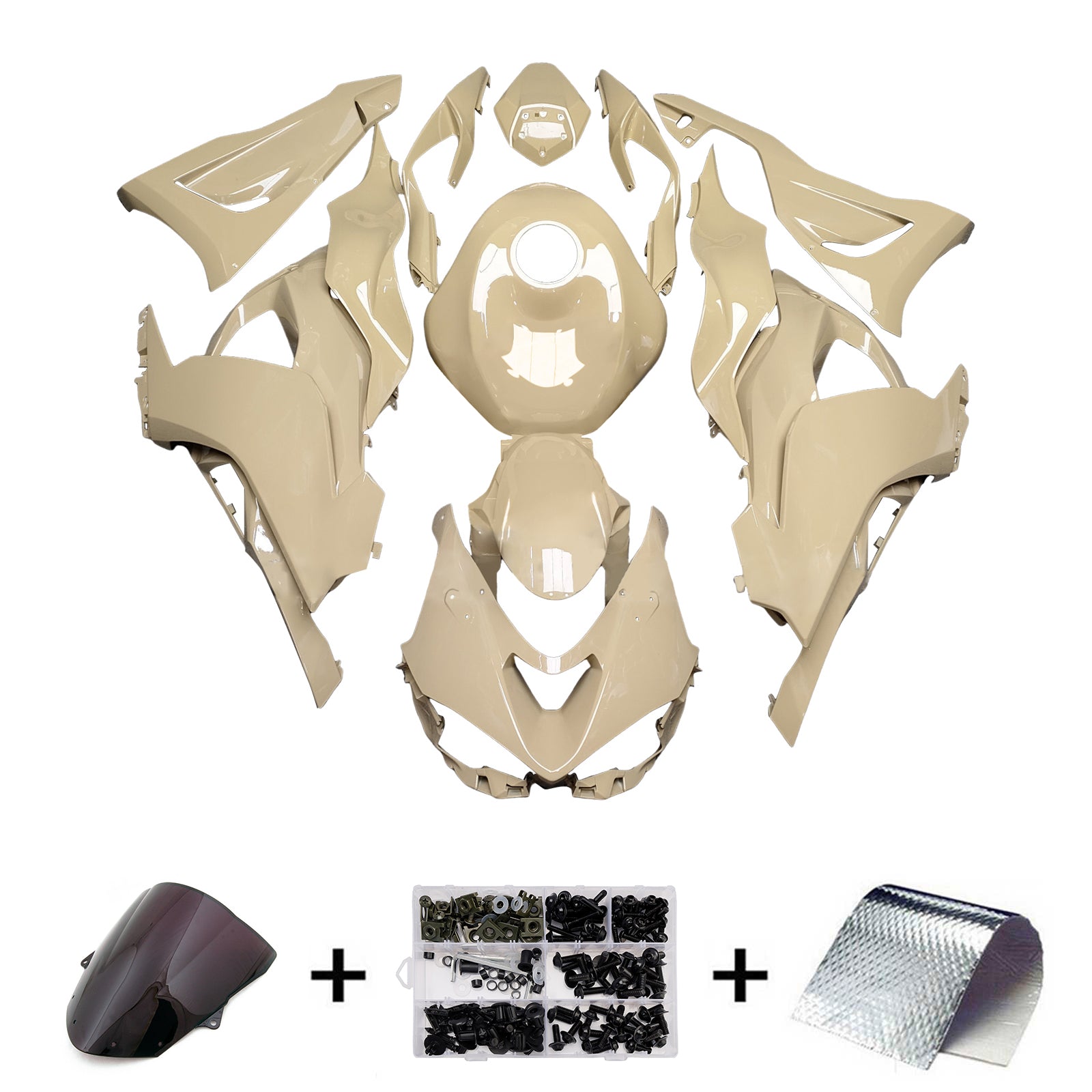 Injection Fairing Kit Bodywork Plastic ABS fit For Kawasaki ZX-6R 2024-2025