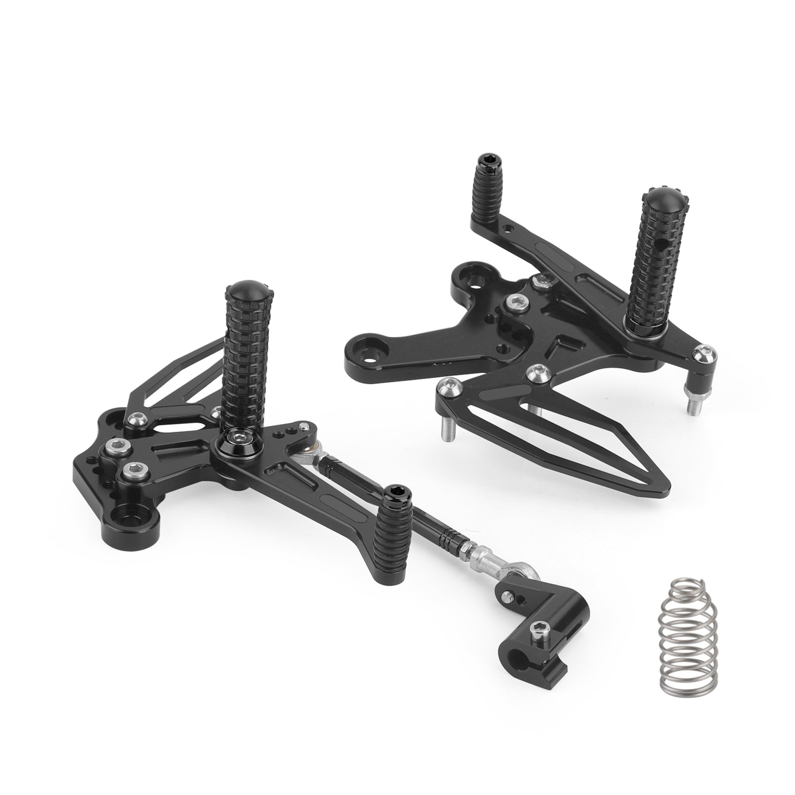 2018-2022 Kawasaki Ninja 250/400 Rearsets Adjustable Foot Pegs Rest Generic