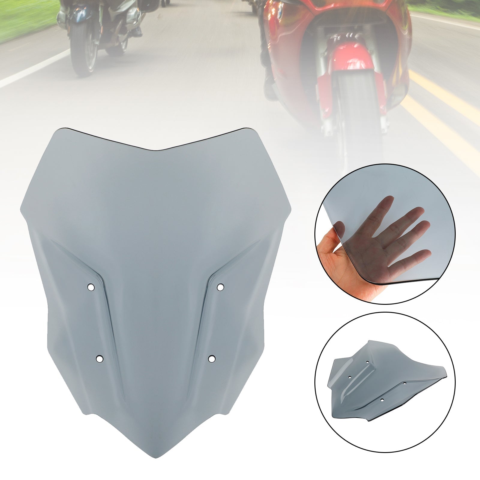 2015-2019 BMW S1000XR ABS Motorcycle Windshield WindScreen